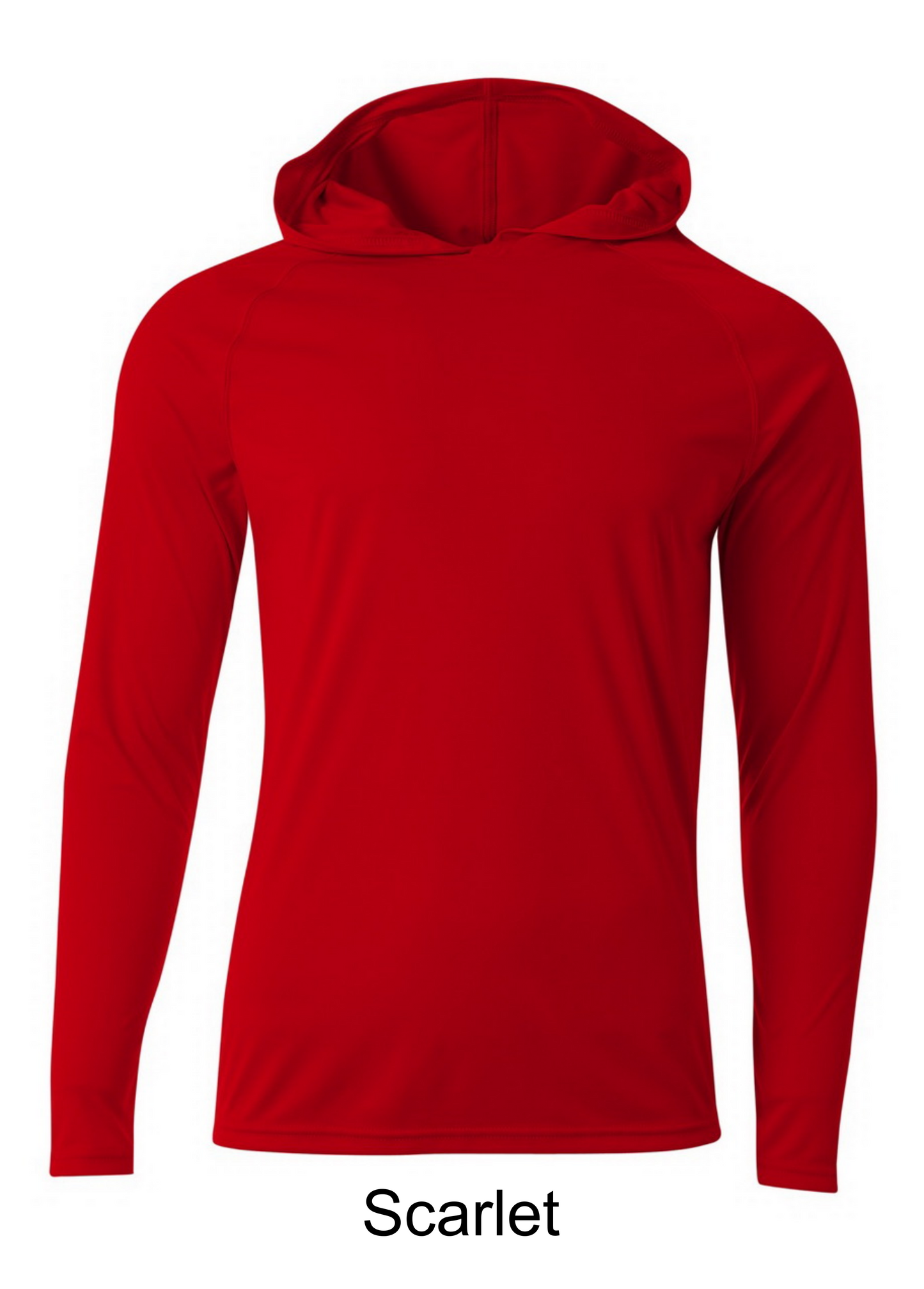 Motor City Eagle Logo Cooling Performance Long Sleeve Hoodie