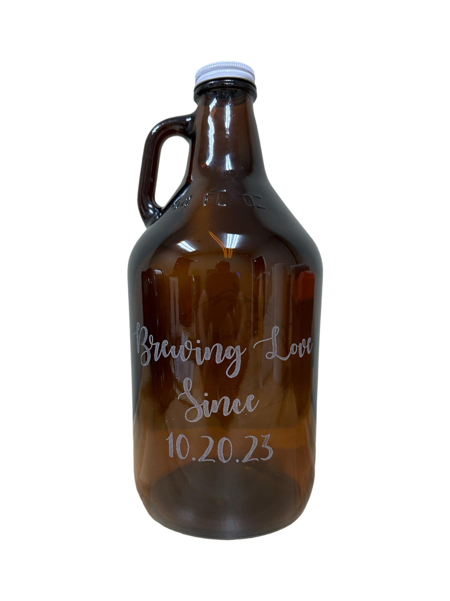 CUSTOM ENGRAVED 64oz GROWLER