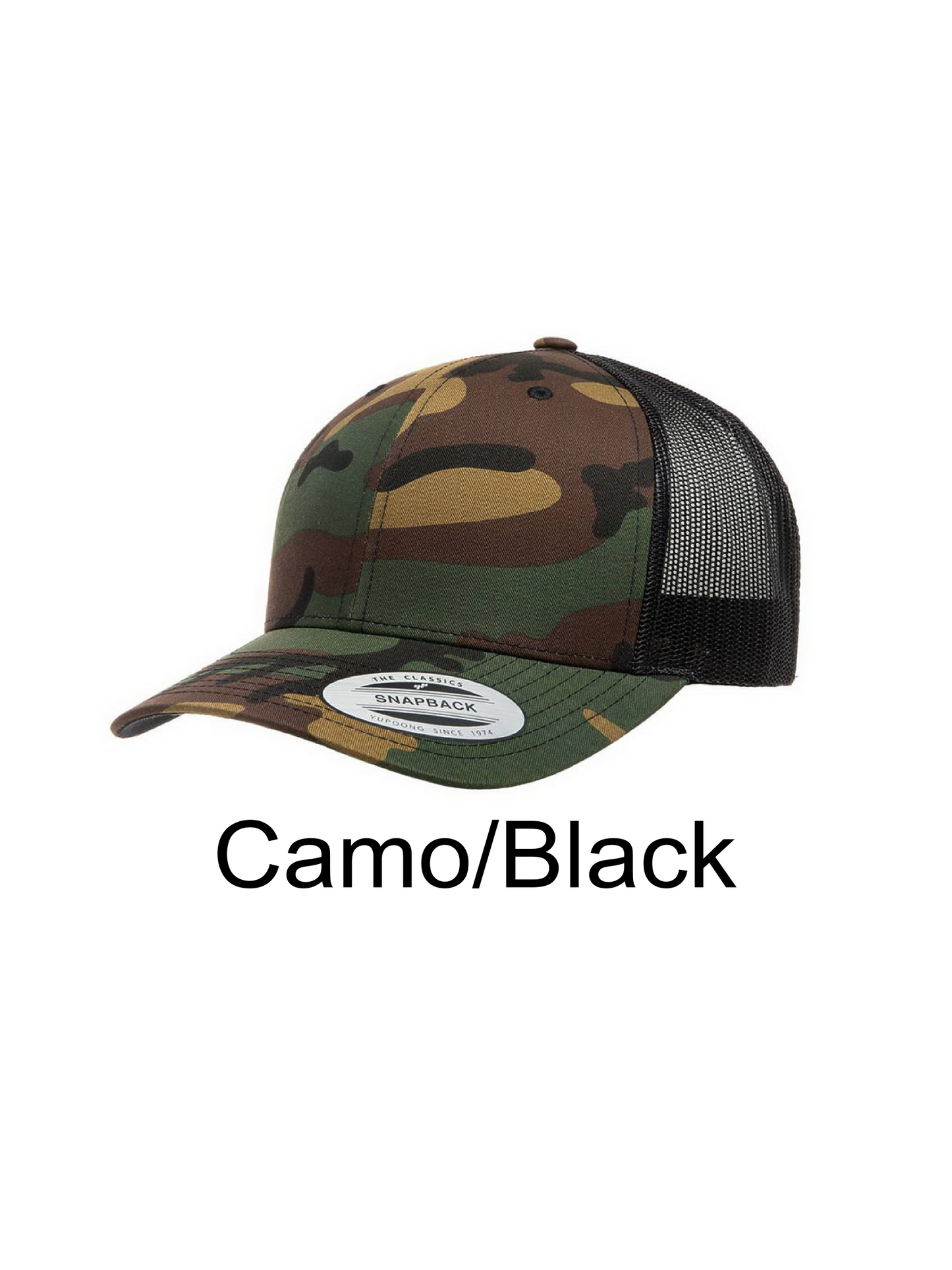 Carbon Fiber American Flag Trucker Hat