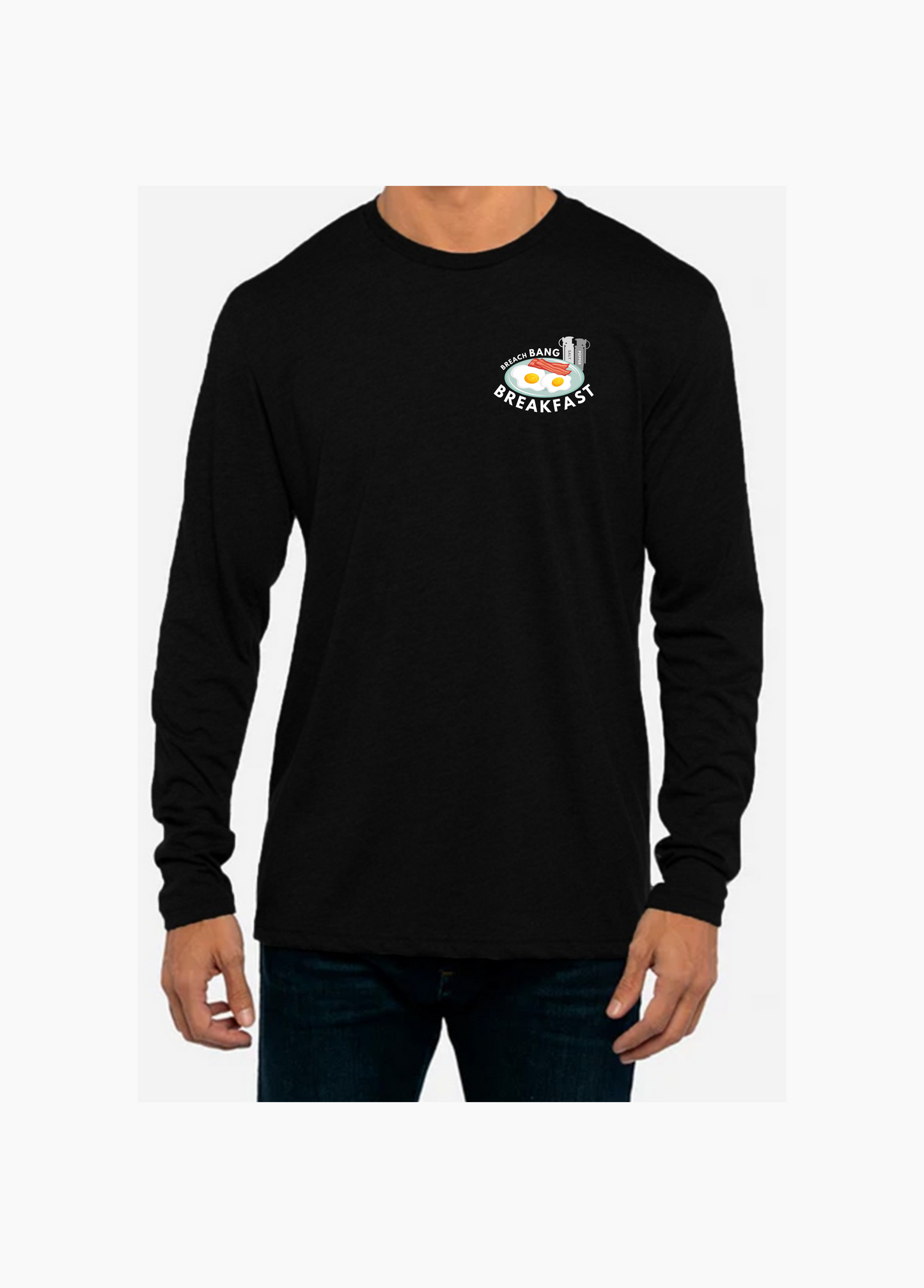 Breach Bang Breakfast Premium Long Sleeve T-Shirt