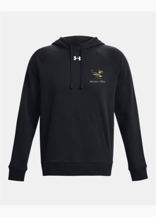 Motor City Eagle Under Armour Rival Fleece Hoodie