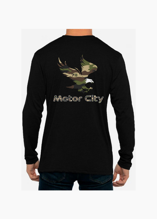 Motor City Eagle V2 Premium Long Sleeve T-Shirt